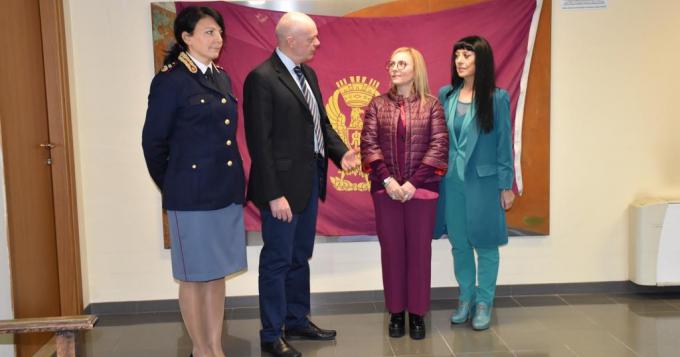 Inaugurata in Questura l'opera 